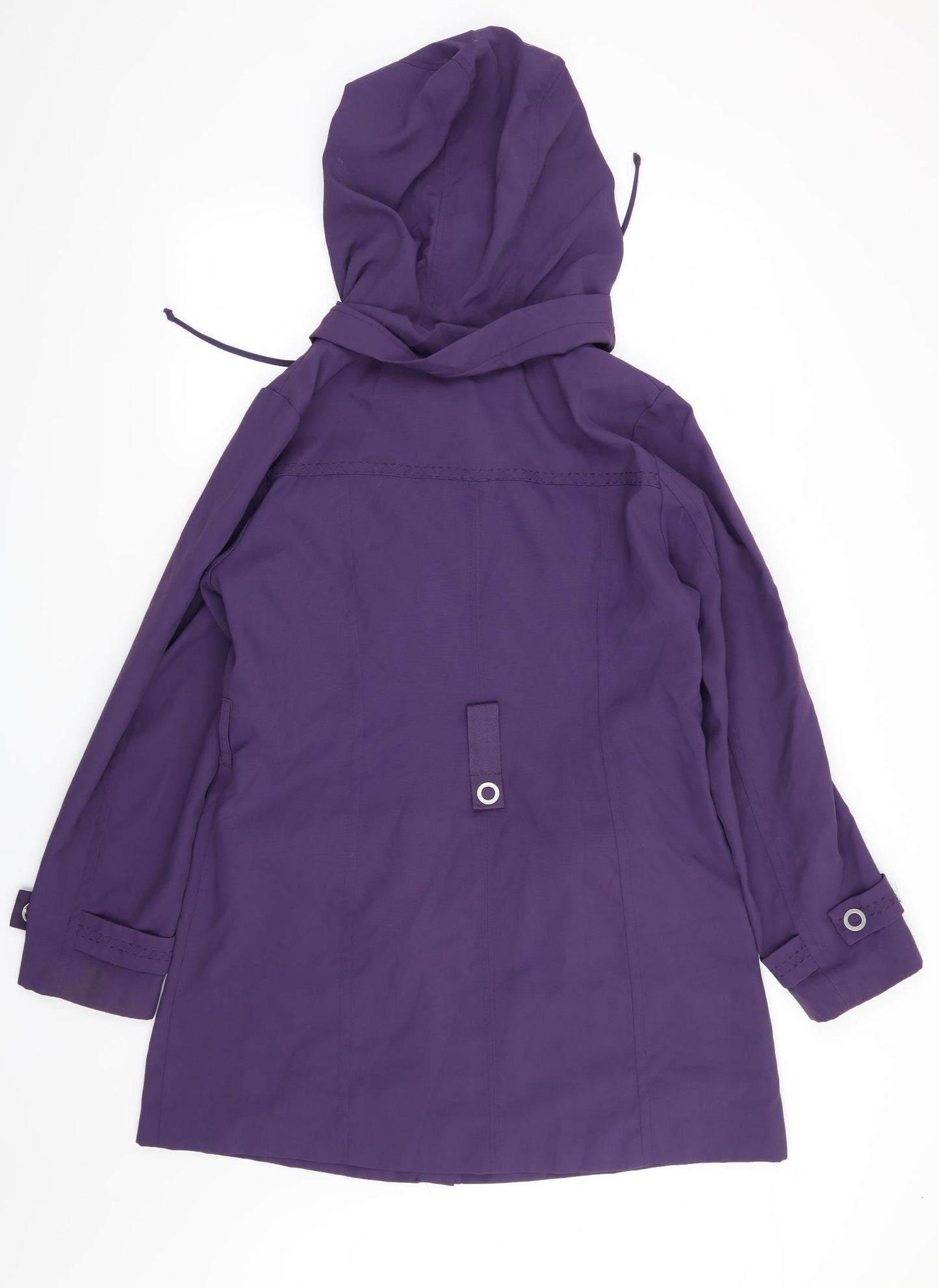 Marks and Spencer Womens Purple   Overcoat Coat Size 16