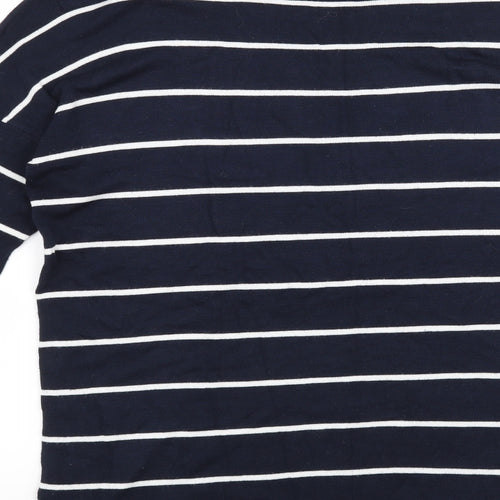 Atmosphere Womens Blue Striped  Pullover Jumper Size 8