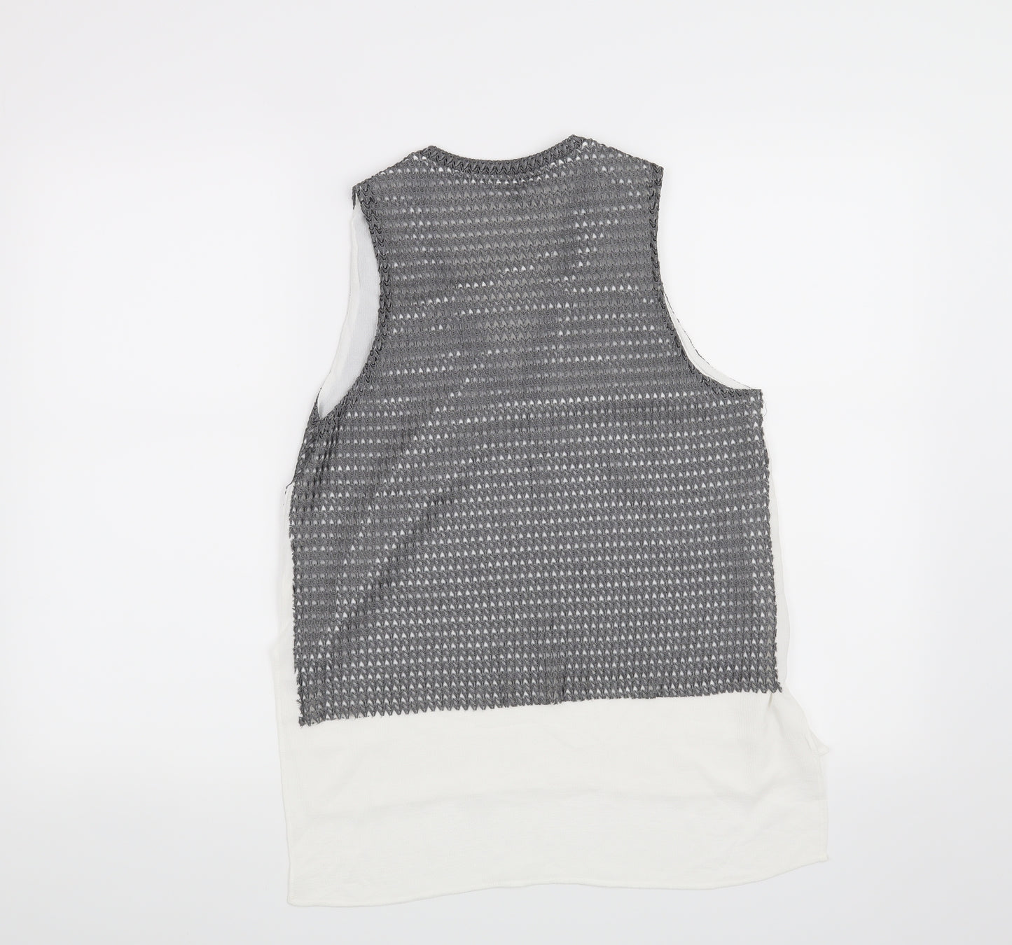 Zara Womens Grey   Basic Blouse Size S