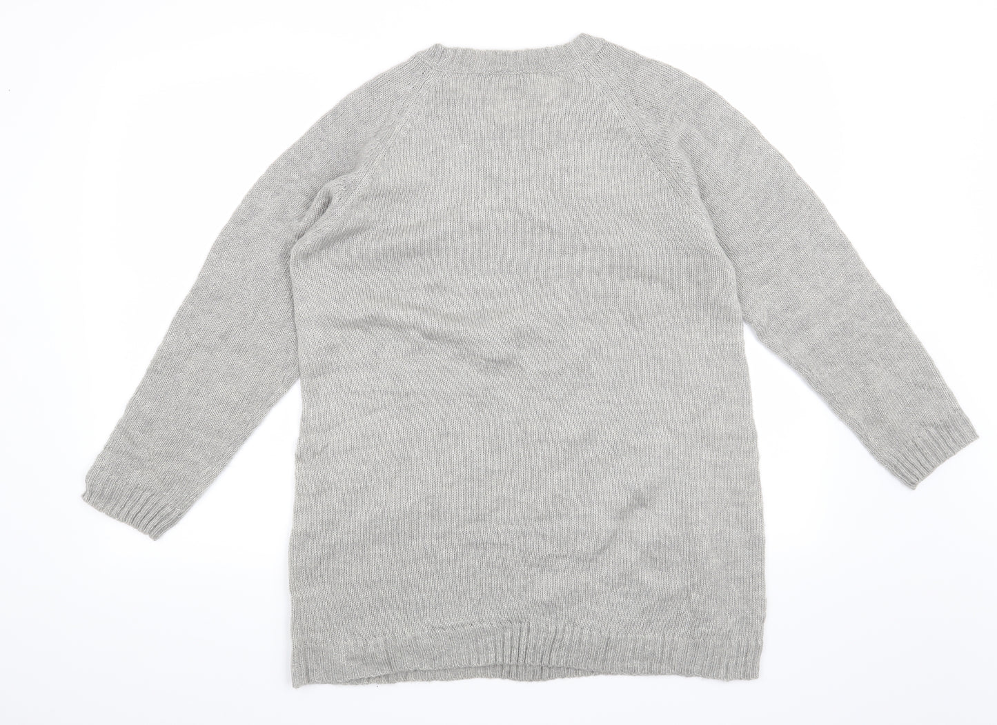 Preworn Womens Grey   Pullover Jumper Size L