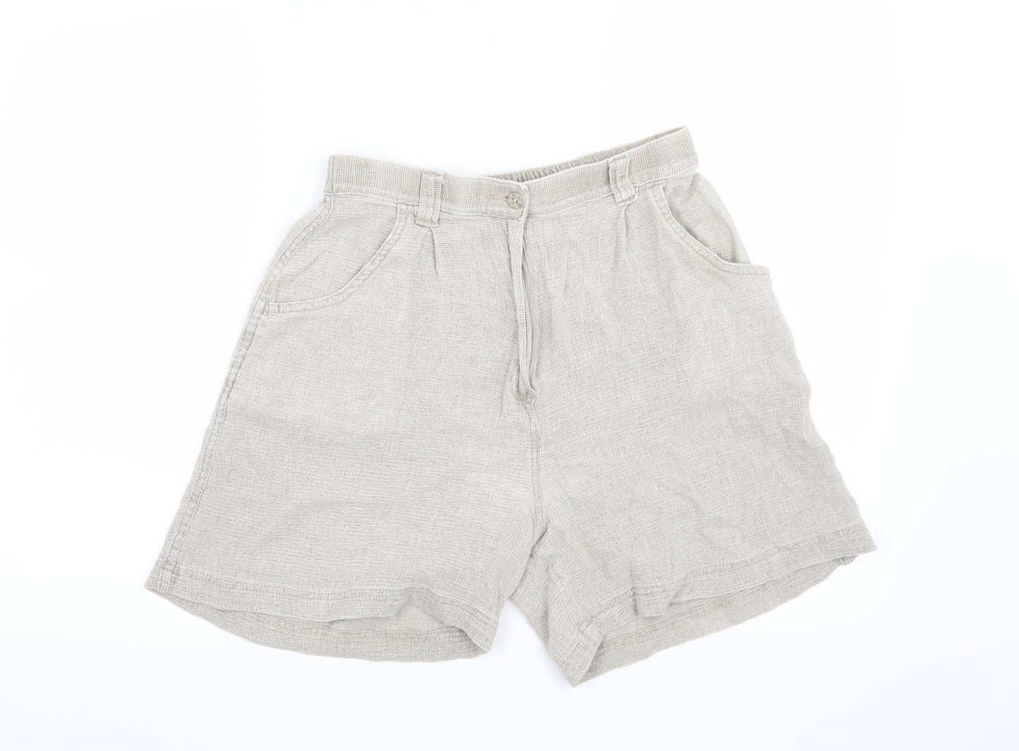 Marks and Spencer Womens Beige   Bermuda Shorts Size 12