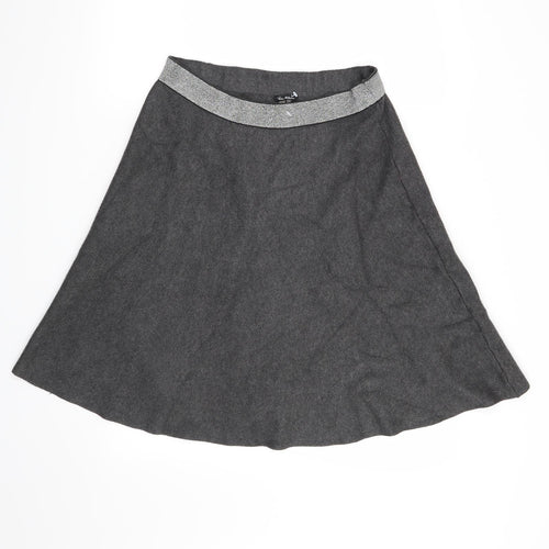 Preworn Womens Grey   Skater Skirt Size L