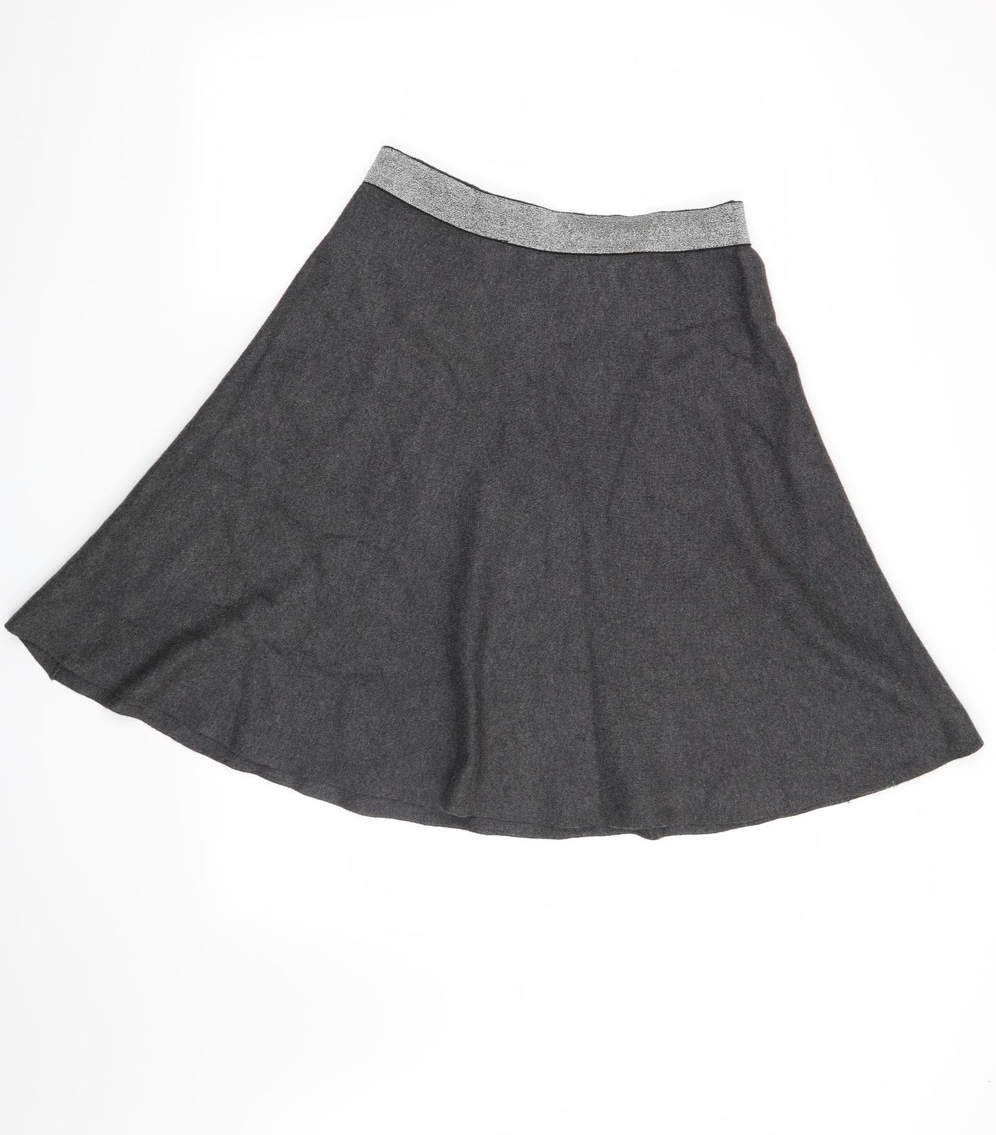 Preworn Womens Grey   Skater Skirt Size L