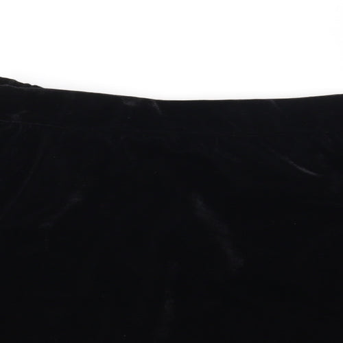 Youth Dimension Girls Black   Pleated Skirt Size 9-10 Years