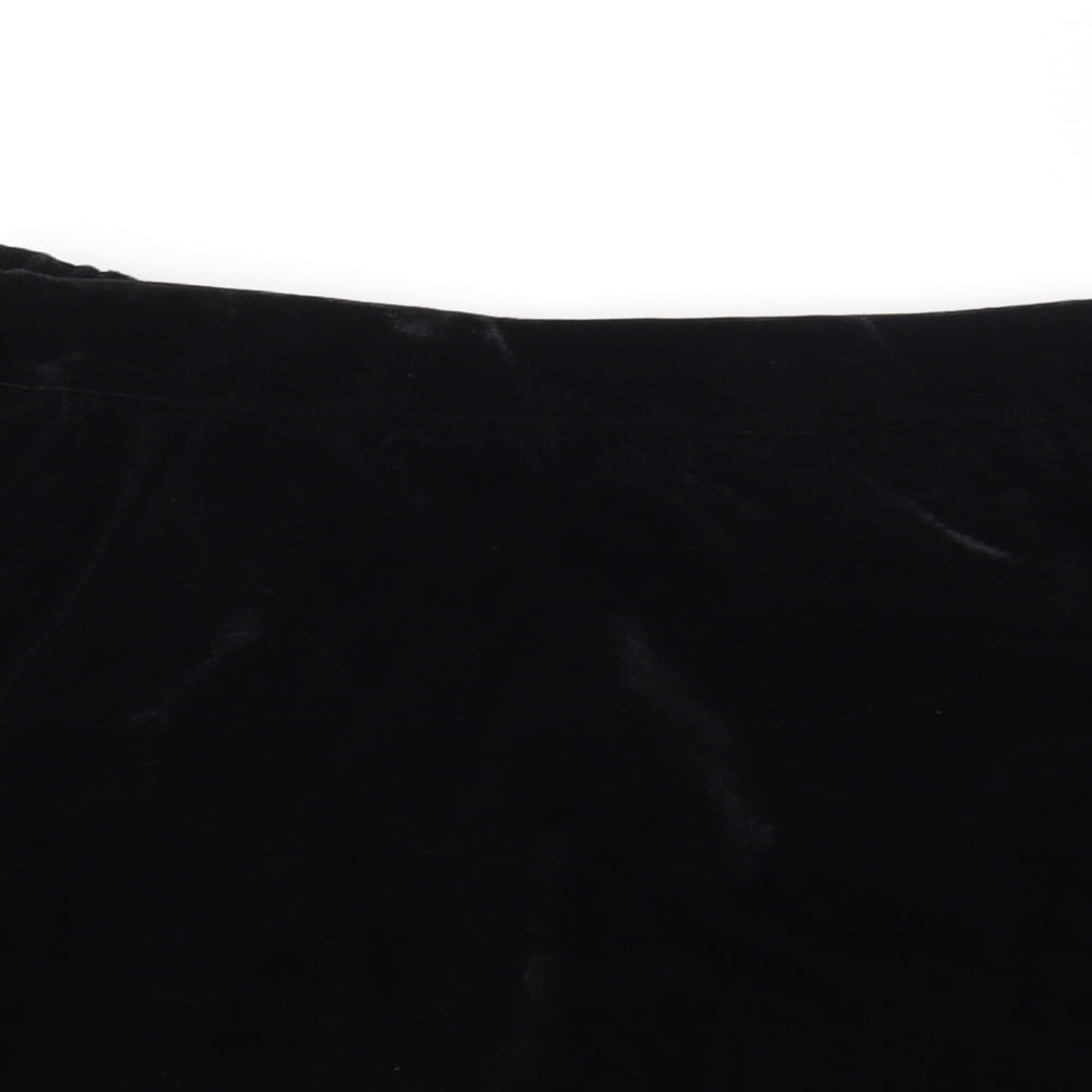 Youth Dimension Girls Black   Pleated Skirt Size 9-10 Years