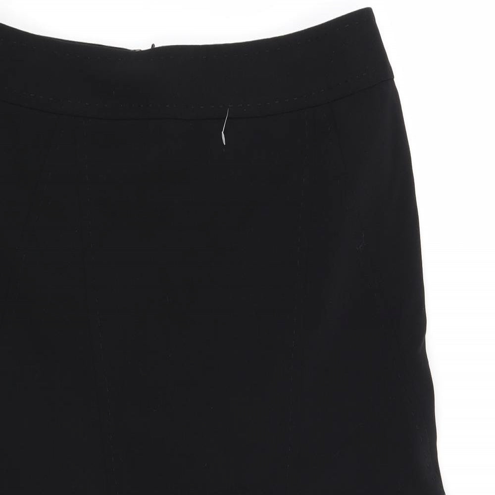 Coast Womens Black   A-Line Skirt Size 12