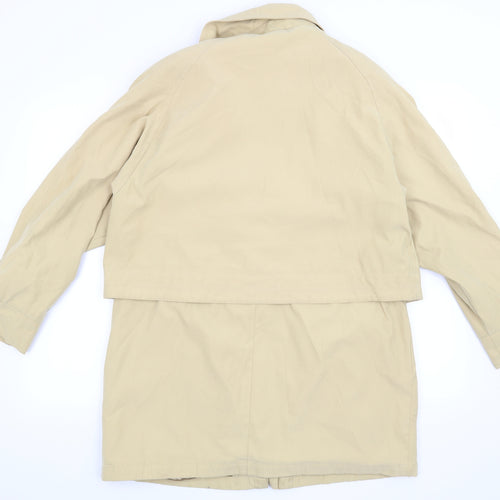 Debenhams Womens Yellow   Overcoat Coat Size 14