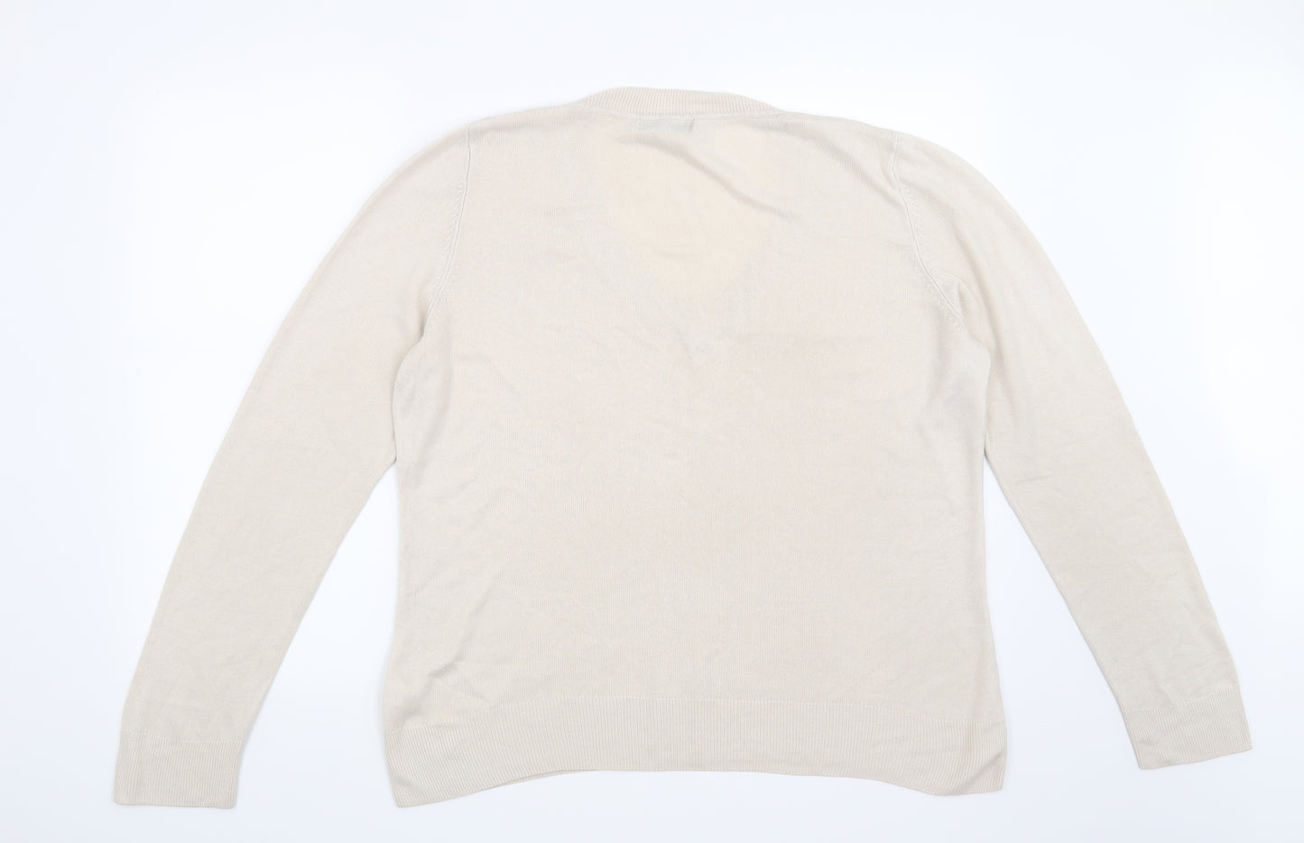 TU Womens Beige   Pullover Jumper Size 18