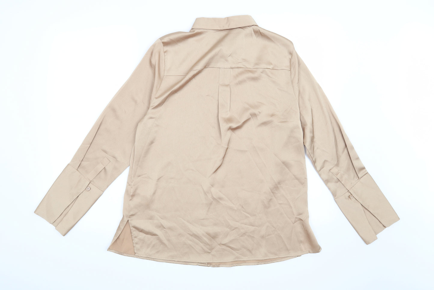 Marks and Spencer Womens Gold   Basic Blouse Size 10