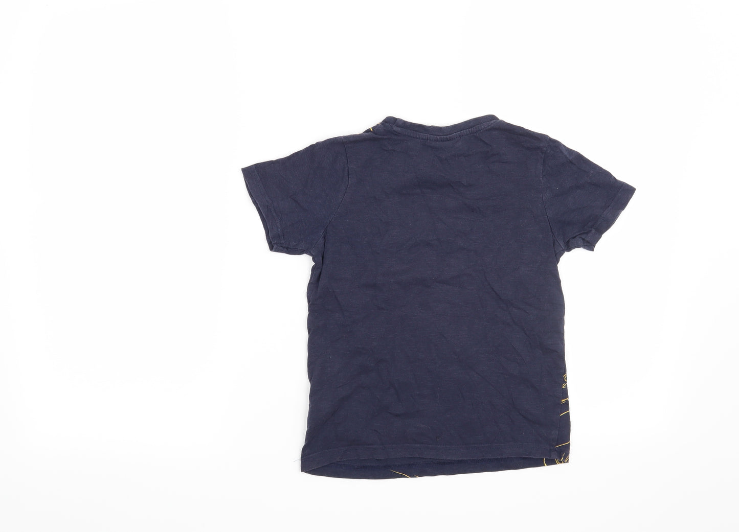 TU Boys Blue   Basic T-Shirt Size 6 Years  - Harry Potter