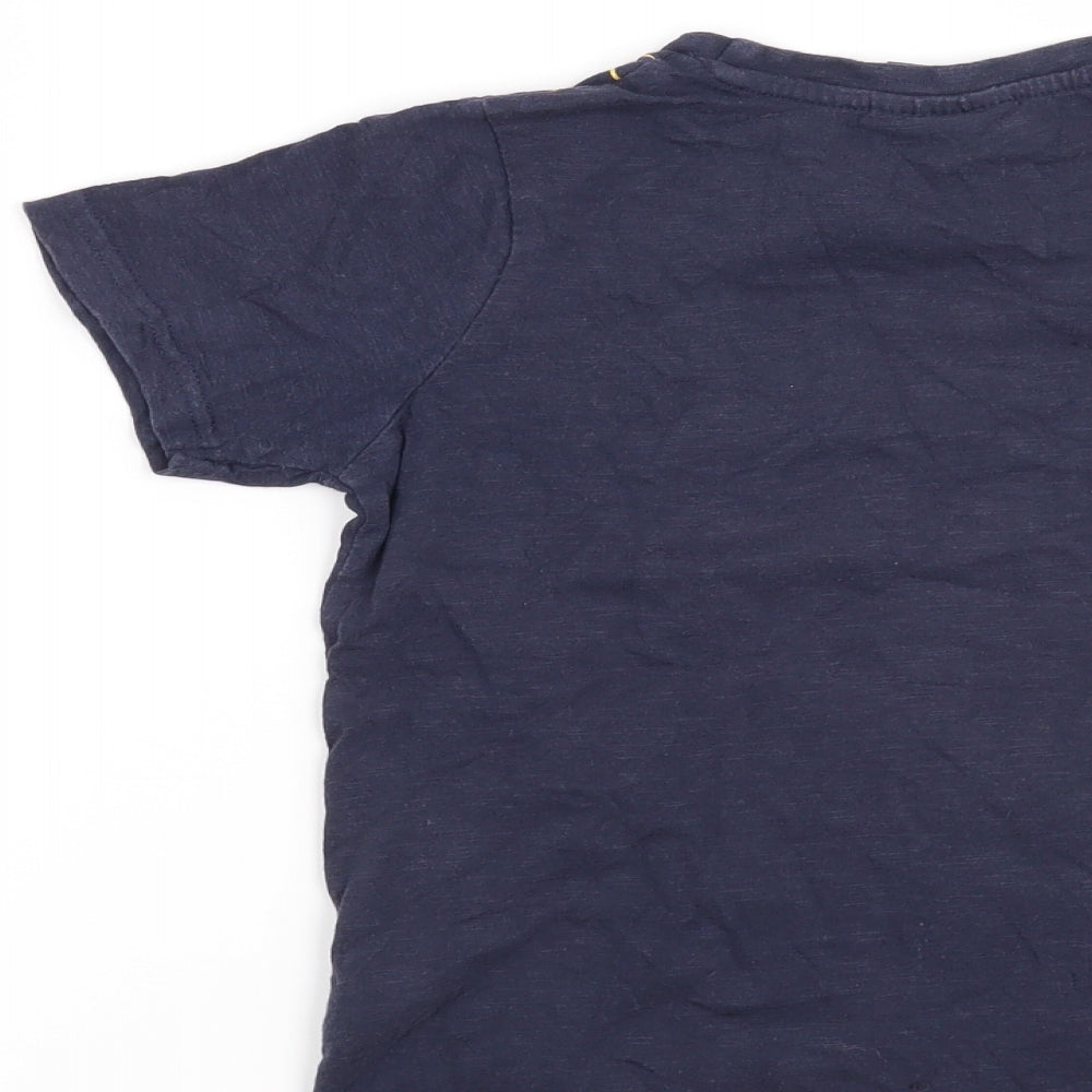 TU Boys Blue   Basic T-Shirt Size 6 Years  - Harry Potter