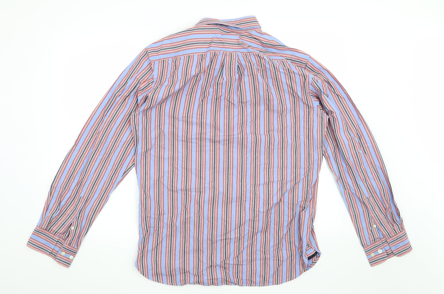 Gap Mens Blue Striped   Button-Up Size M