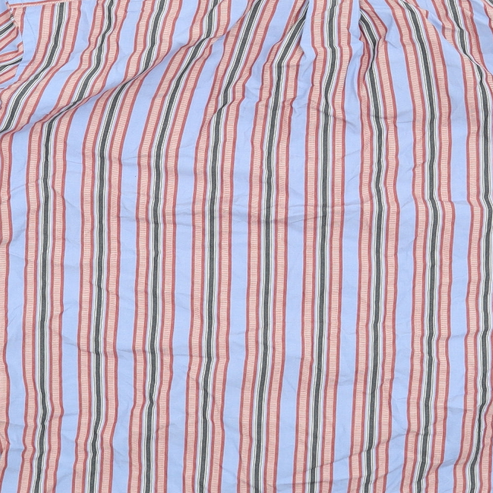 Gap Mens Blue Striped   Button-Up Size M