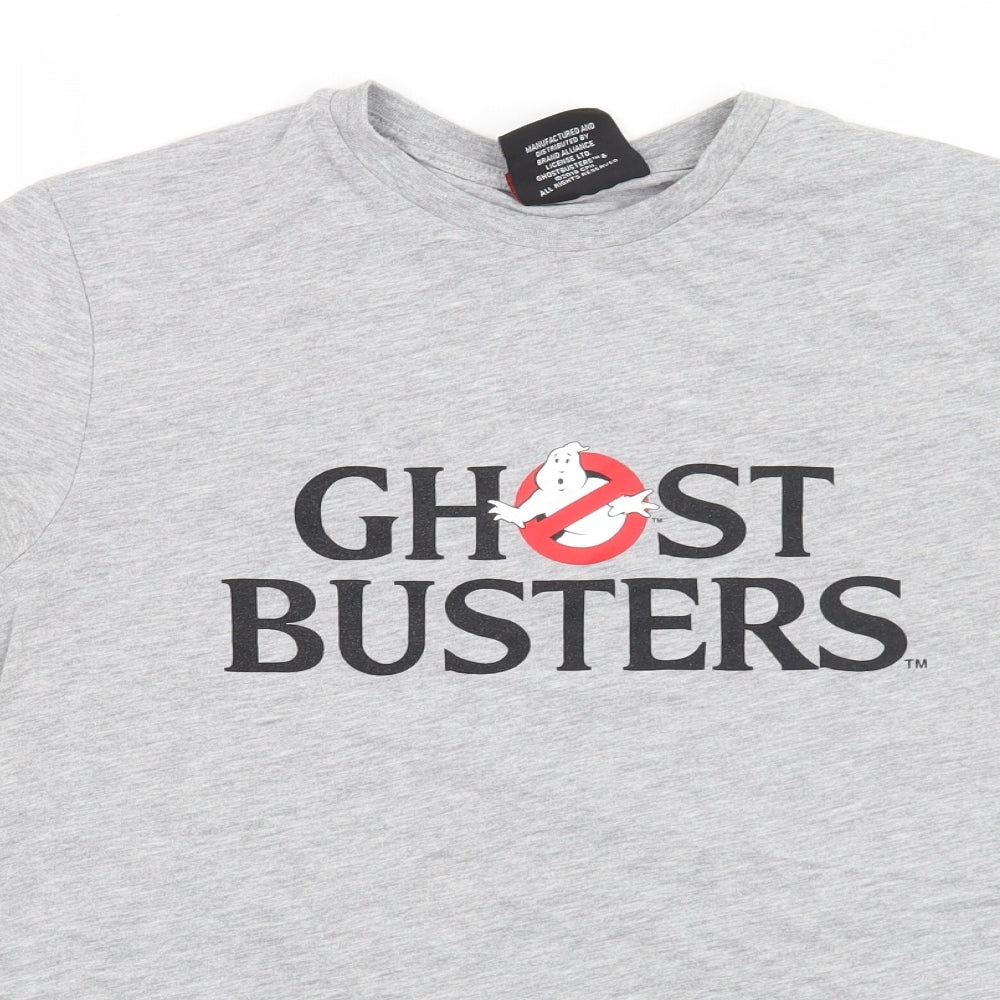 Brand Alliance Mens Grey    T-Shirt Size S  - Ghostbusters