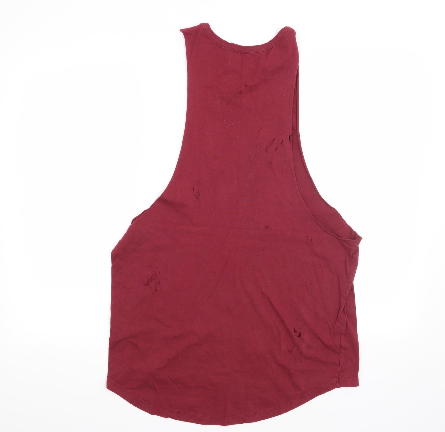 Topman Mens Red    T-Shirt Size S