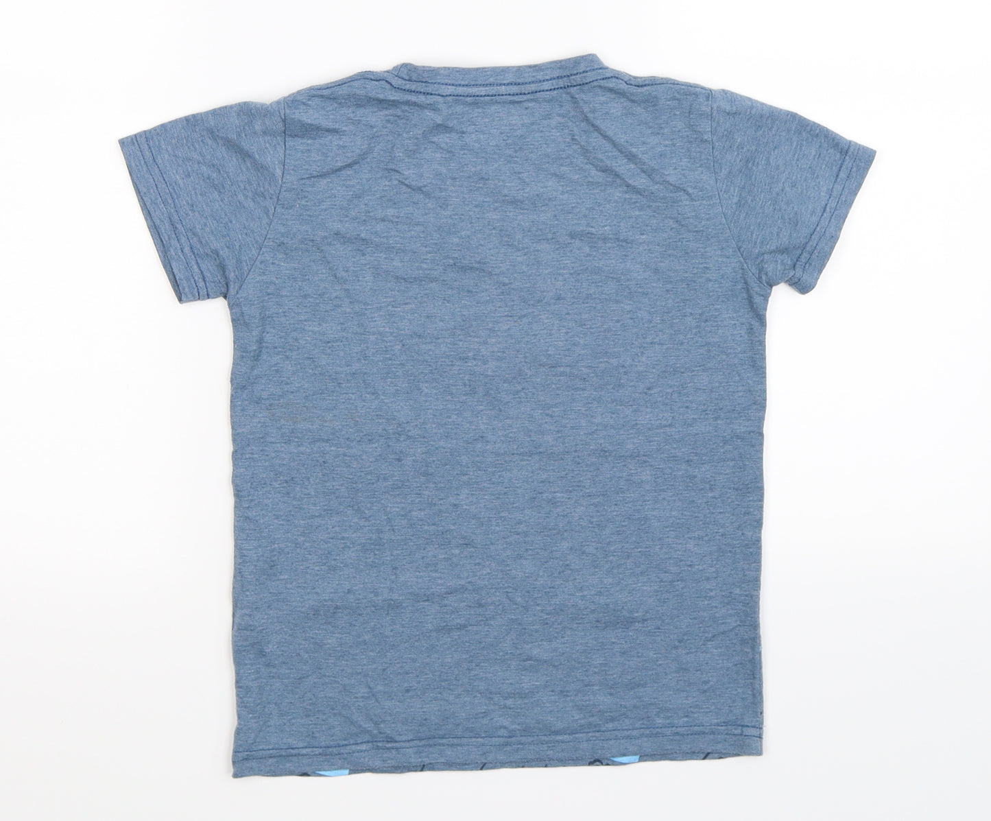 J&N Boys Blue   Basic T-Shirt Size 4 Years