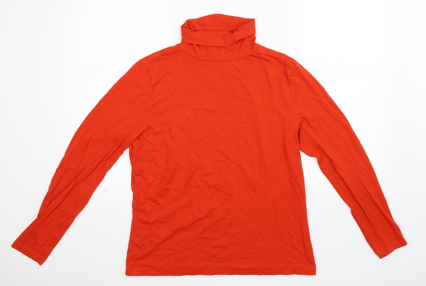 TU Womens Orange   Basic T-Shirt Size 16