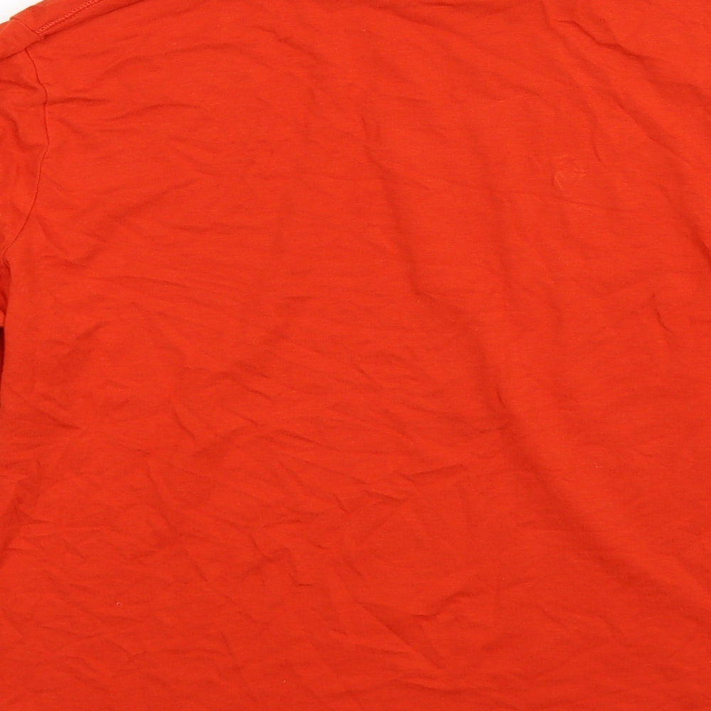 TU Womens Orange   Basic T-Shirt Size 16