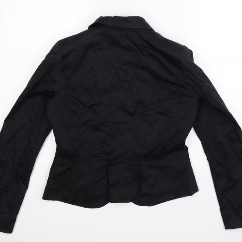 H&M Womens Blue   Jacket Blazer Size 14