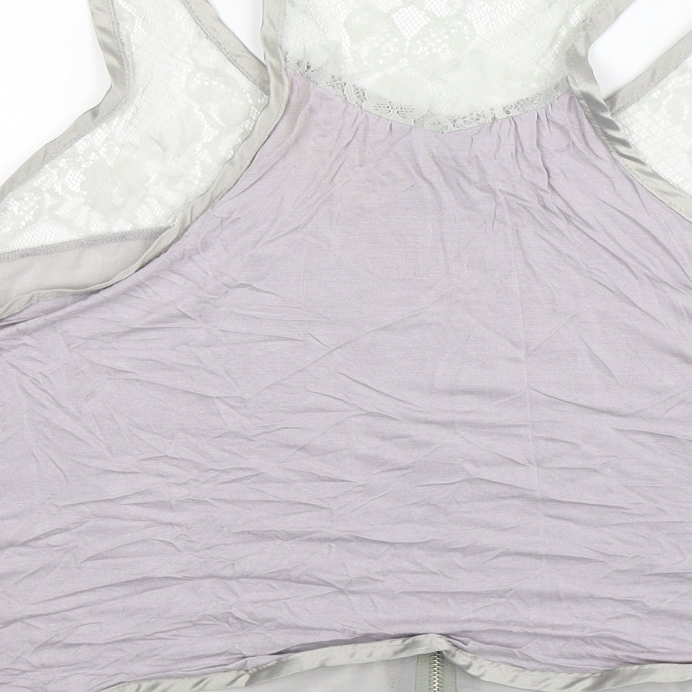 Zoe Womens Grey   Basic Tank Size M