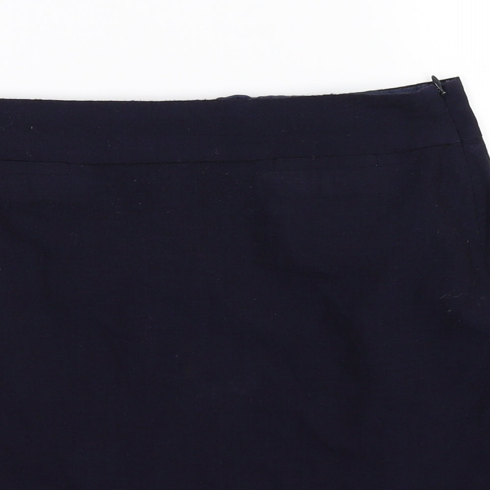 Banana Republic Womens Blue   Straight & Pencil Skirt Size 8