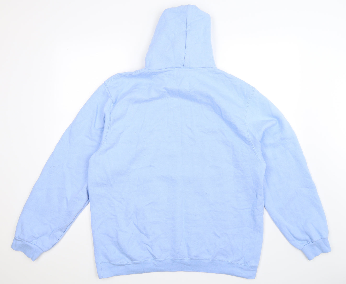 B&C Mens Blue   Pullover Hoodie Size 3XL