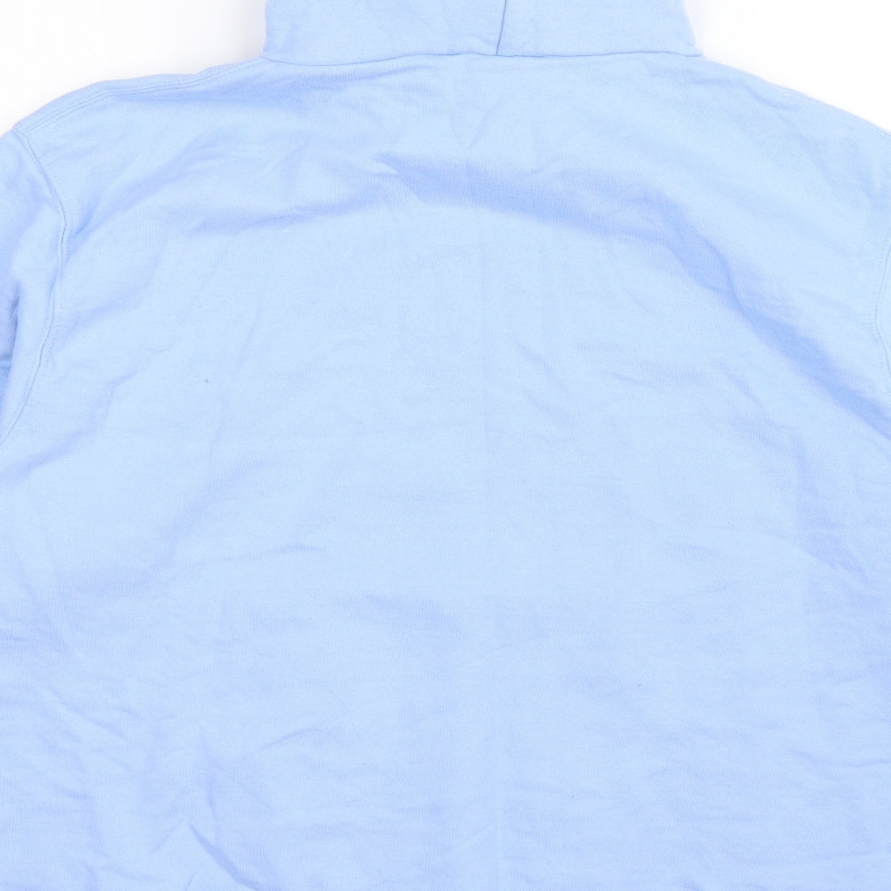 B&C Mens Blue   Pullover Hoodie Size 3XL