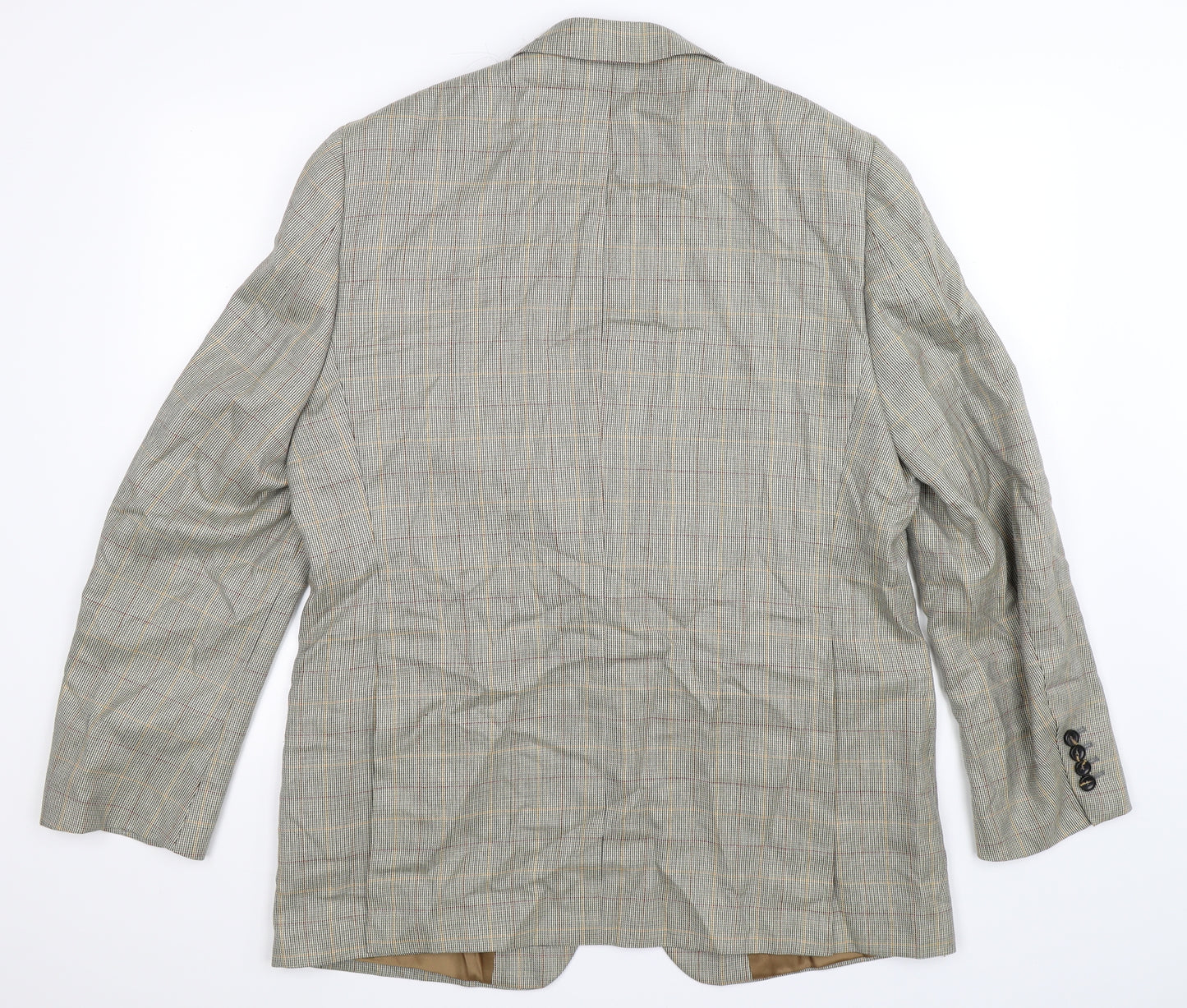 Joseph Turner Mens Multicoloured Check  Jacket Suit Jacket Size 44