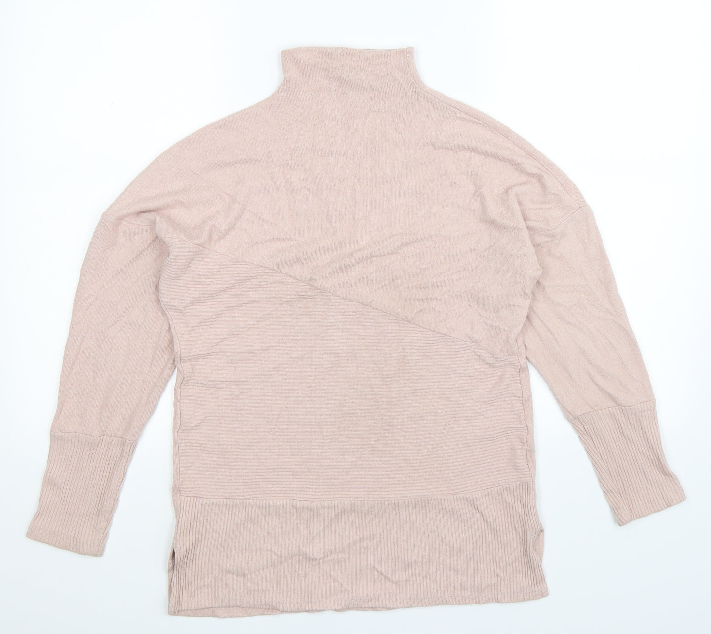 George Womens Pink  Knit Pullover Jumper Size S
