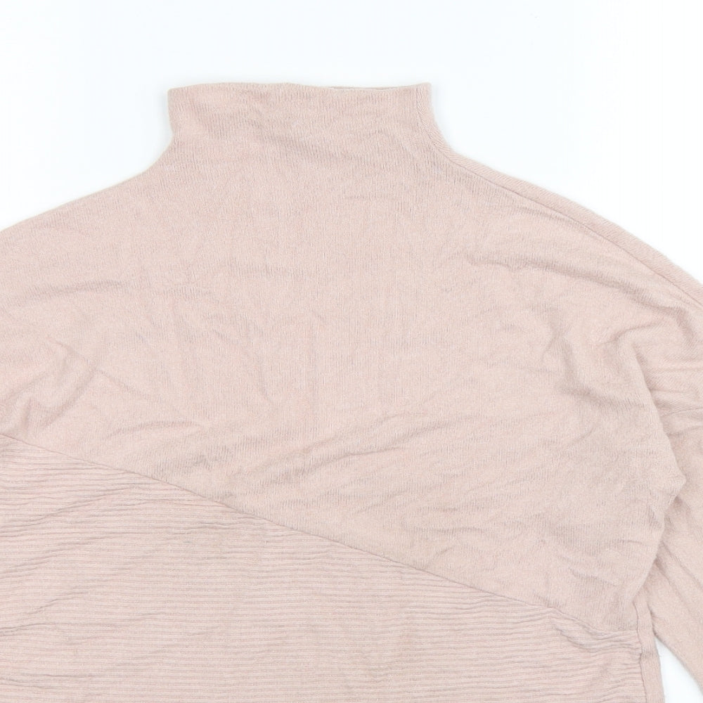 George Womens Pink  Knit Pullover Jumper Size S