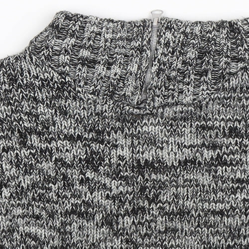 Freaky Clothing 1964 Boys Grey  Knit Pullover Jumper Size 5-6 Years