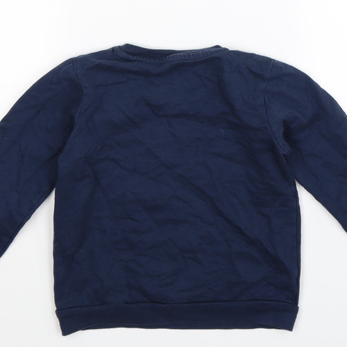 Pep&Co Boys Blue   Pullover Sweatshirt Size 4-5 Years