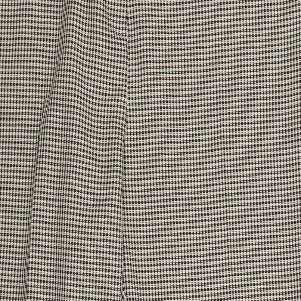 Marks and Spencer Womens Multicoloured Houndstooth  Trousers  Size 20 L30 in