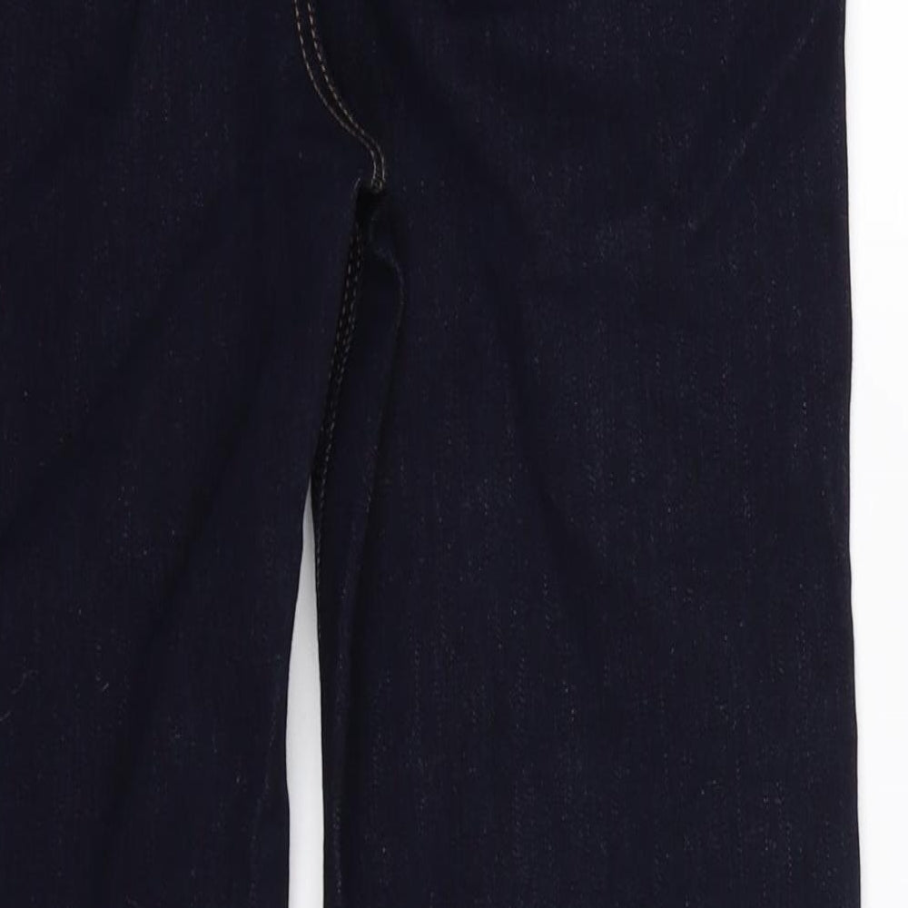 Marks and Spencer Womens Blue  Denim Straight Jeans Size 12 L28 in