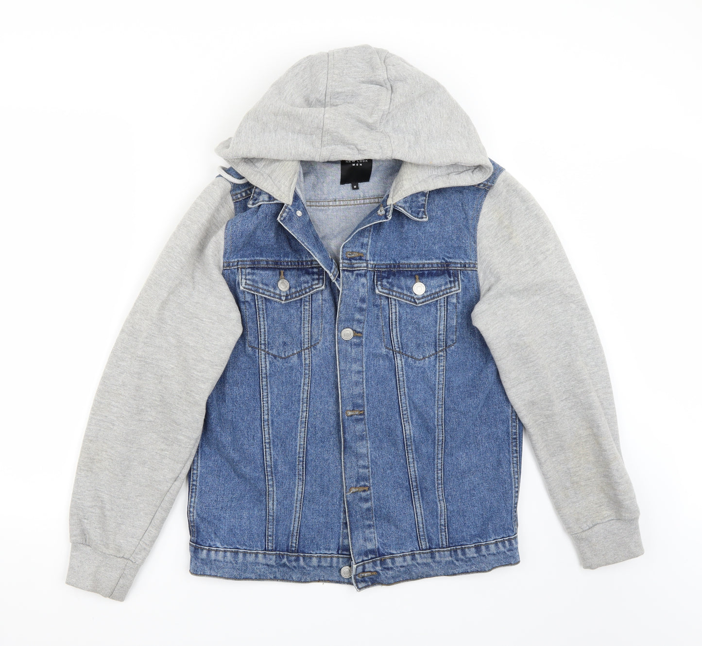 Newlook Mens Blue   Jacket Coat Size M