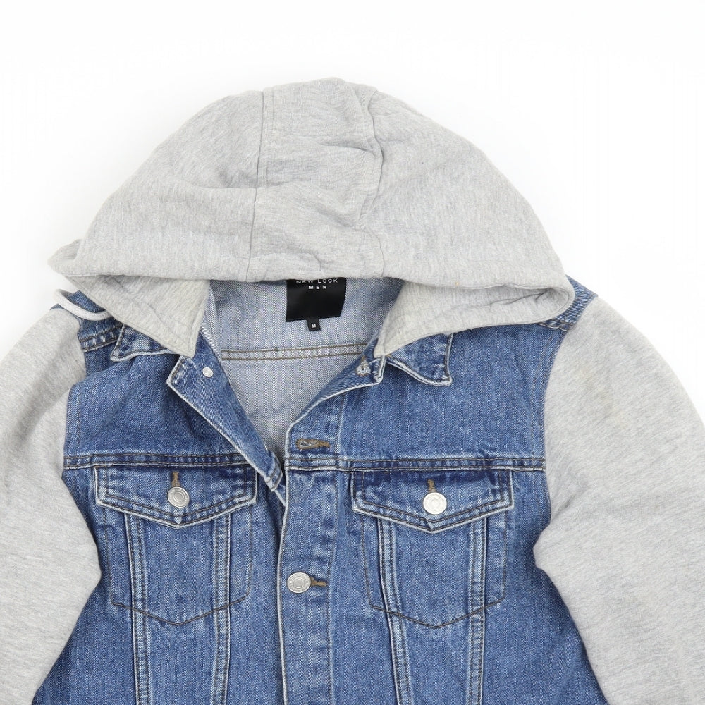 Newlook Mens Blue   Jacket Coat Size M