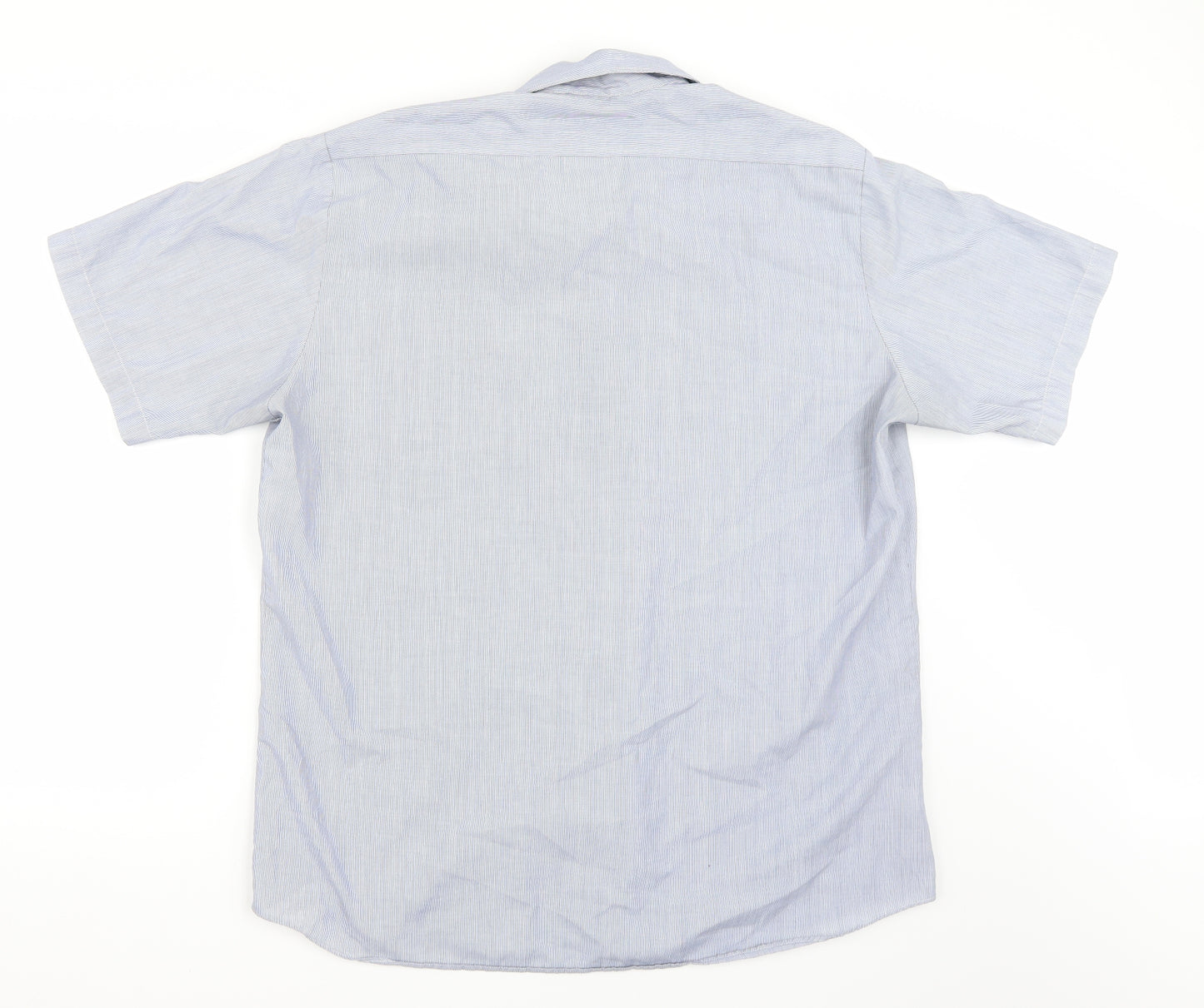 Marks and Spencer Mens Blue    T-Shirt Size 16.5