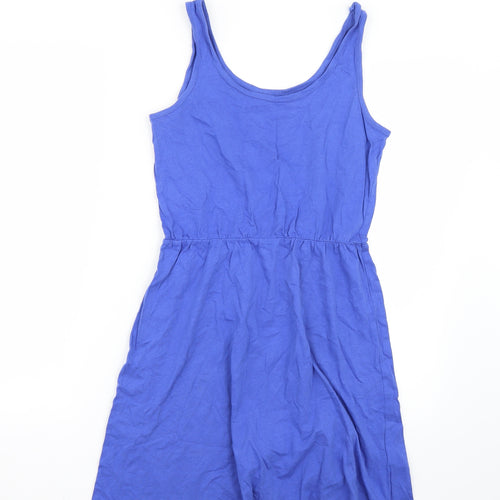 Easy Womens Blue   A-Line  Size 10