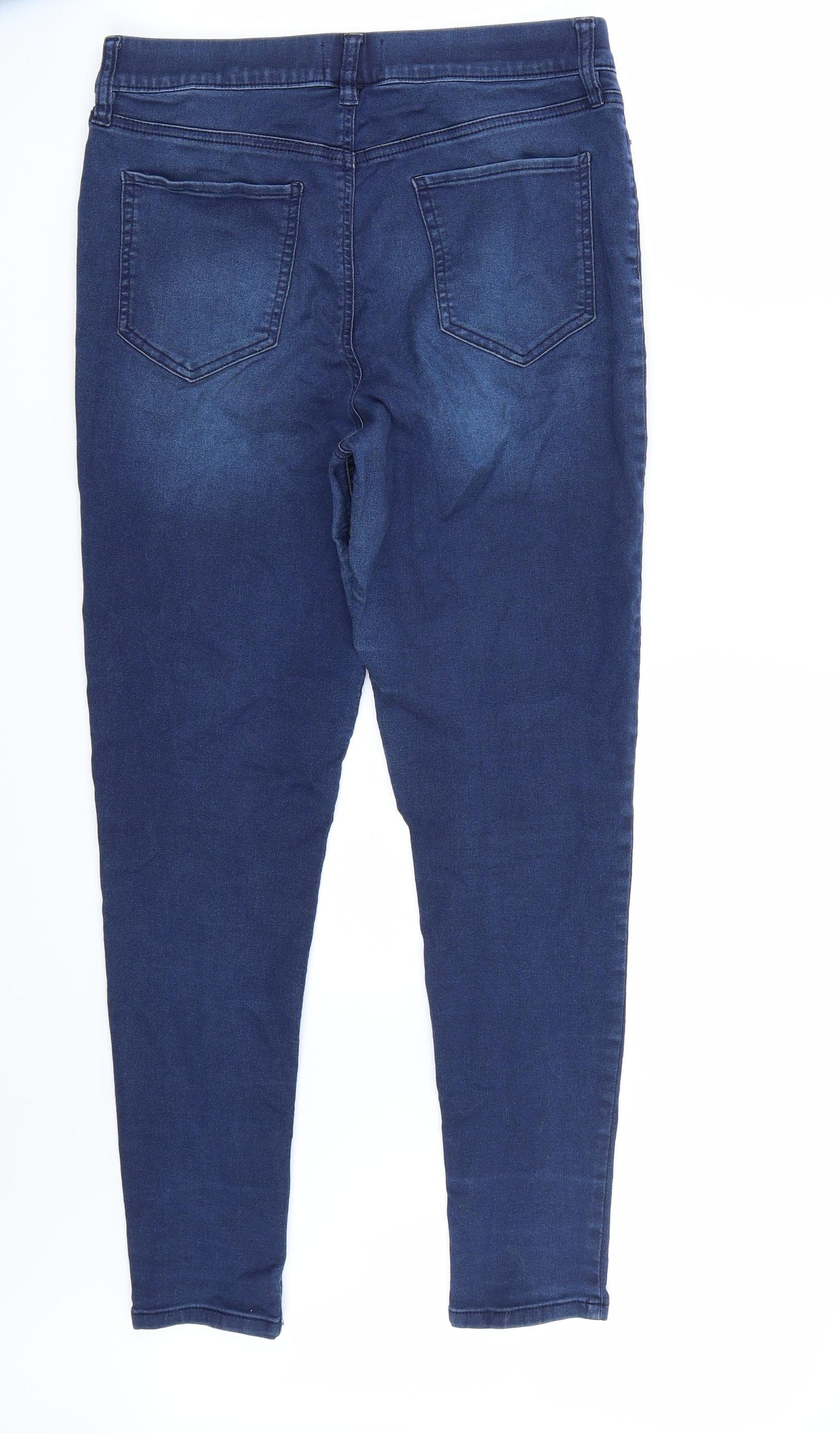 F&F Womens Blue   Skinny Jeans Size 14 L28 in