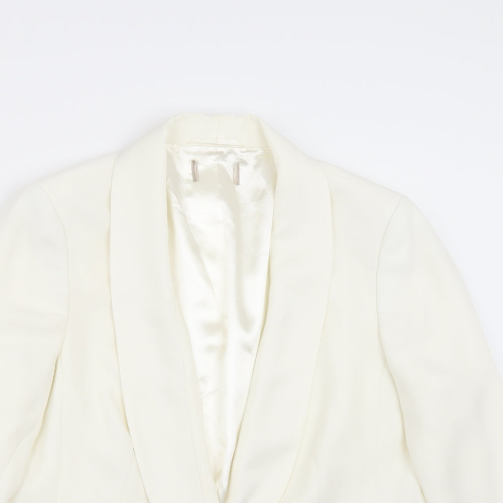 Matalan Womens White   Jacket Blazer Size 16