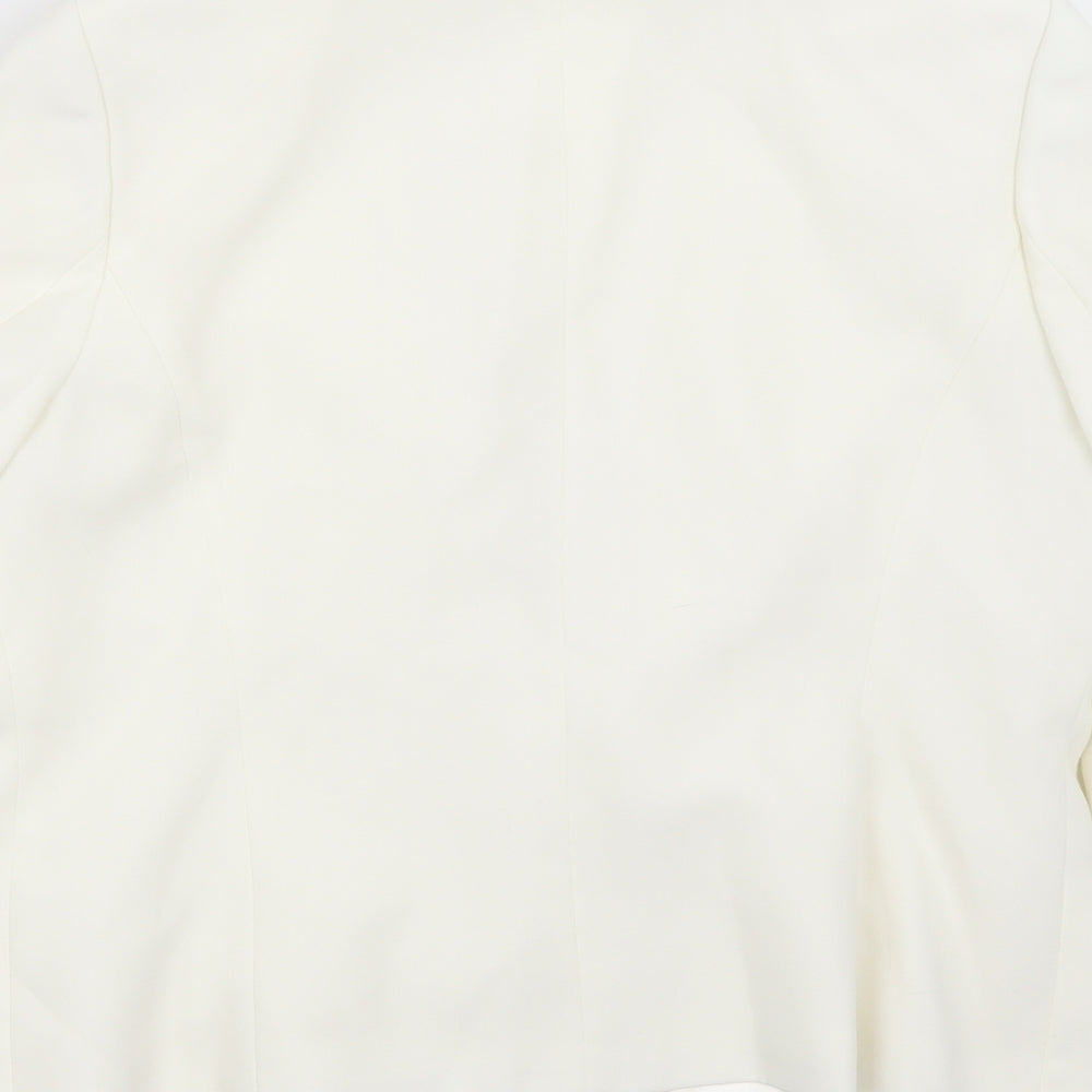 Matalan Womens White   Jacket Blazer Size 16