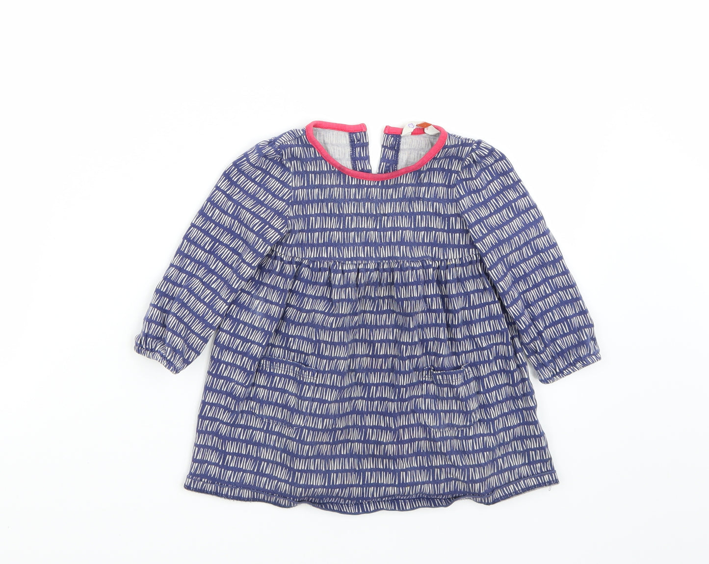 John Lewis Girls Blue   A-Line  Size 9-12 Months