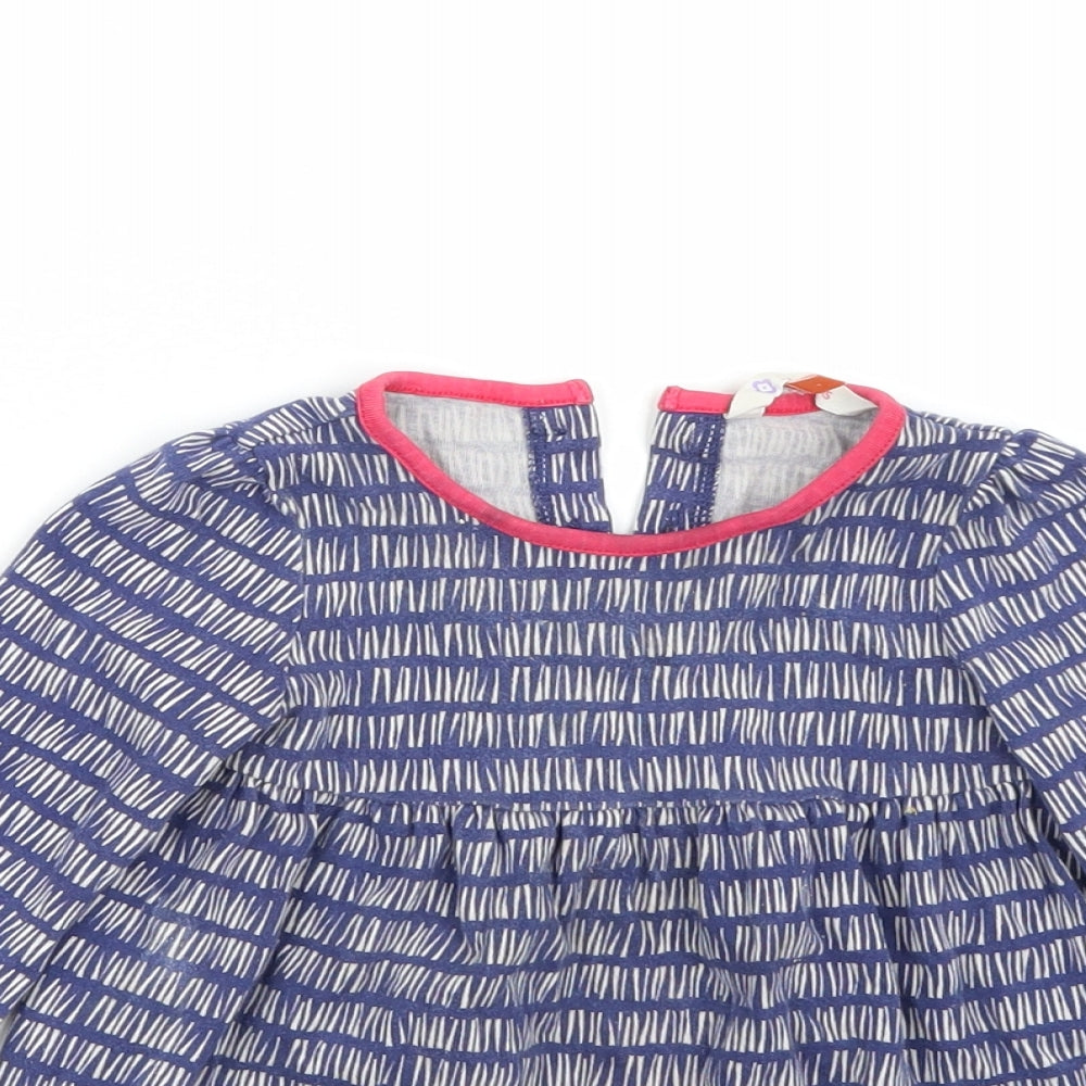 John Lewis Girls Blue   A-Line  Size 9-12 Months