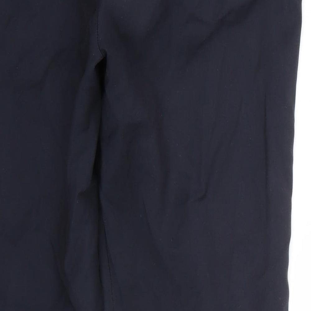 Zara Womens Blue   Cropped Trousers Size 12 L26 in