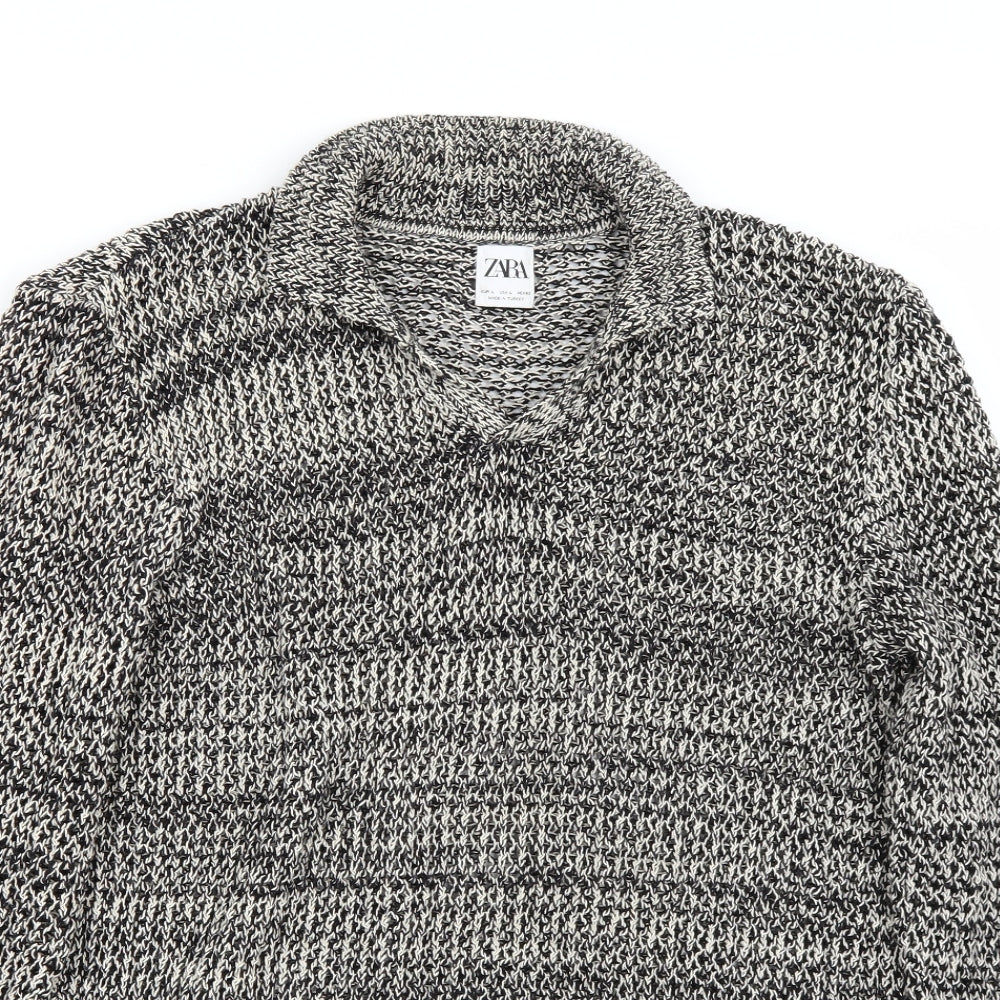 Zara Womens Beige   Pullover Jumper Size L