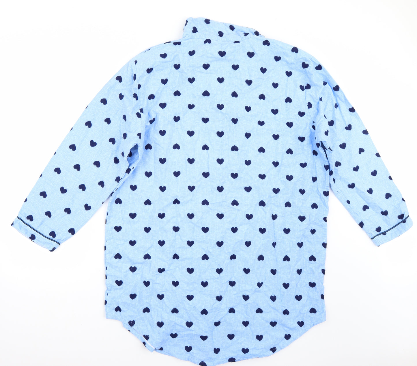 Preworn Womens Blue   Top Pyjama Top Size 24