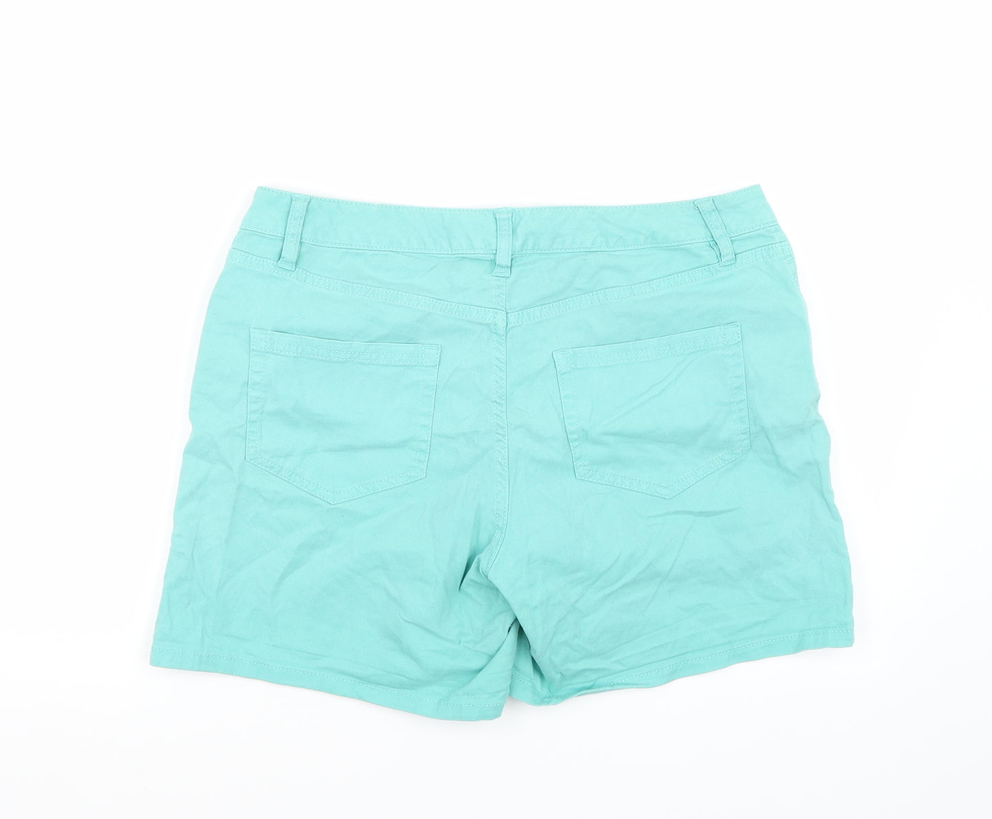 F&F Womens Green   Bermuda Shorts Size 14