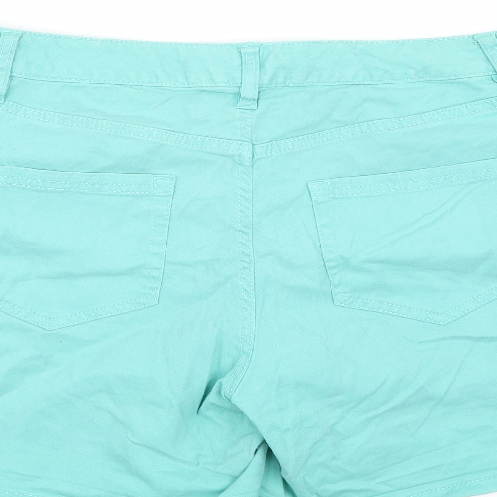 F&F Womens Green   Bermuda Shorts Size 14