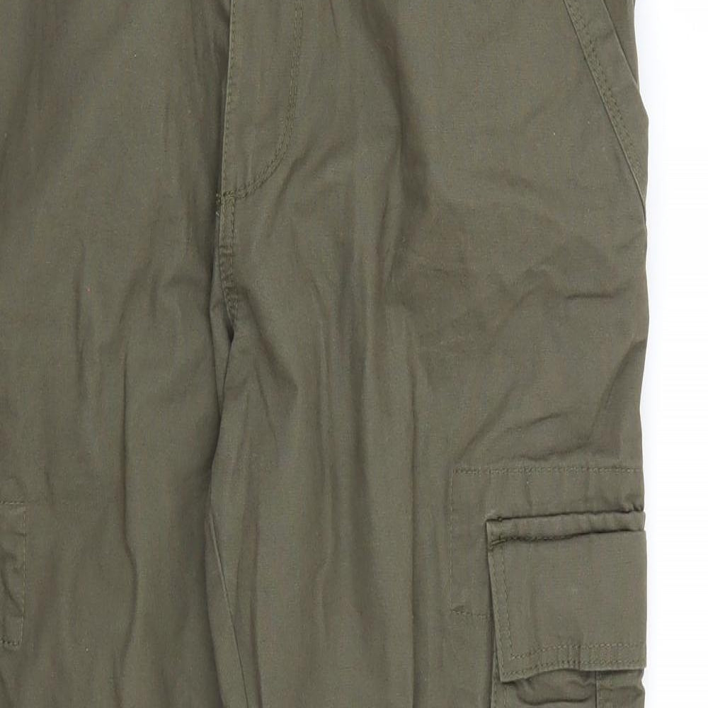 F&F Mens Green   Cargo Trousers Size 36 L29 in