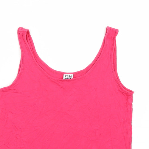 Vero Womens Pink   Basic T-Shirt Size S